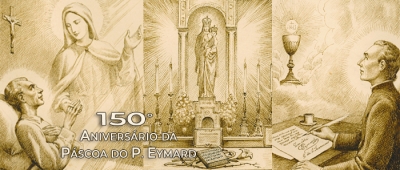 23 de maio de 1855 - Padre Eymard teve o projeto de suas Constituições colocado no altar de Maria