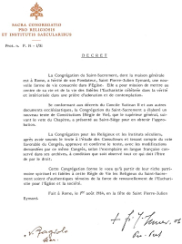 El a&ntilde;o del 40&deg; aniversario de la Regla de Vida - 1984, 1&deg; agosto, 2024