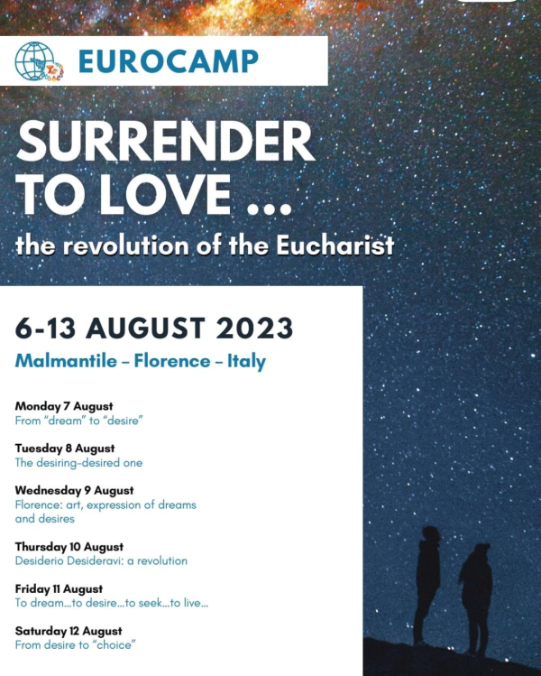 Eurocamp 2023: to reawaken the “desire” from the apostolic letter “Desiderio Desideravi” of Pope Francis