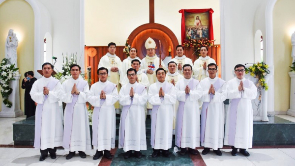 Ordinazione al Diaconato e al Sacerdozio in Provincia dei Martiri Vietnamiti
