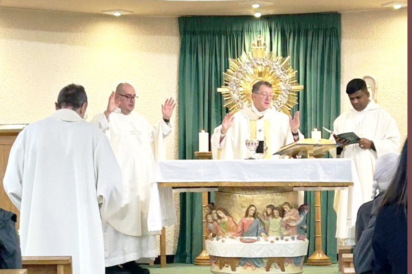 40&deg;aniversario del santuario del Smo. Sacramento en Liverpool