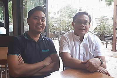 Llegada de los padres filipinos a Espa&ntilde;a